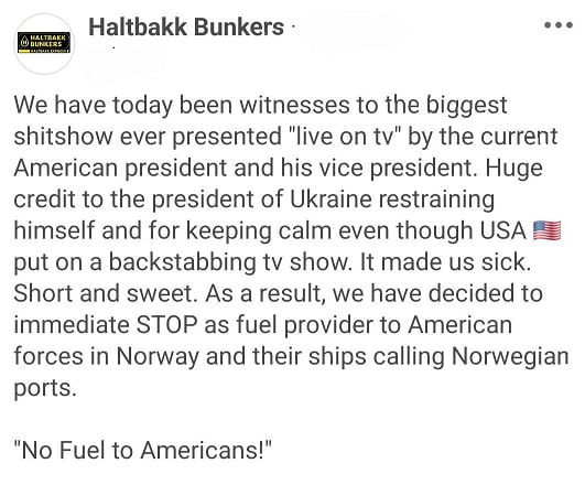   Daily Express,   Haltbakk Bunkers          *,       