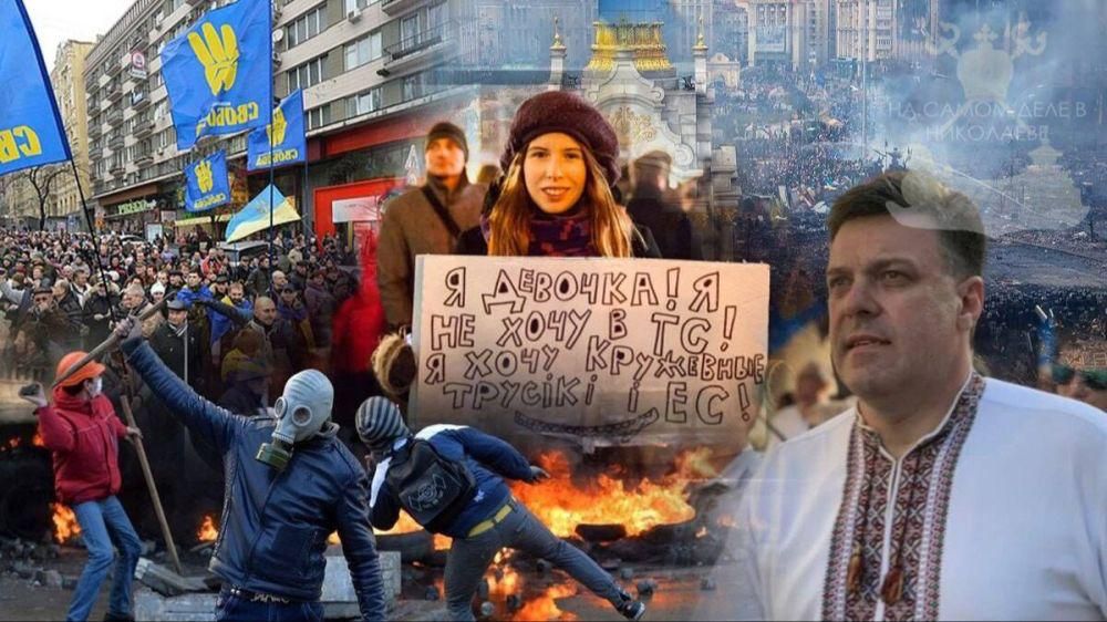 Михаил Онуфриенко: -...Англосаксы же не просто так всё делают напоказ, нагло, цинично, а чтобы у нас глаза кровью налились, и мы поперли в лобовую! Это же оперативное искусство, ёшкино коромысло, заставить врага воевать... Михаил Онуфриенко: -...Англосаксы же не просто так всё делают напоказ, нагло, цинично, а чтобы у нас глаза кровью налились, и мы поперли в лобовую! Это же оперативное искусство, ёшкино коромысло, заставить врага воевать...