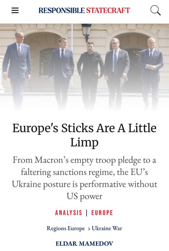  :   :        - Responsible Statecraft