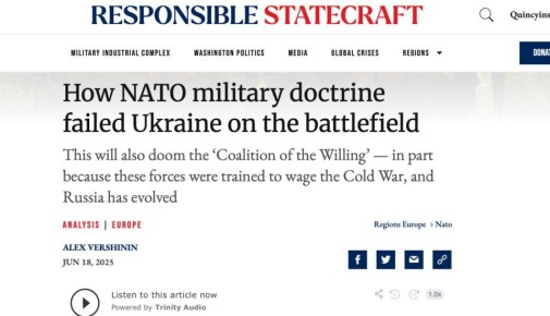          ,  Responsible Statecraft