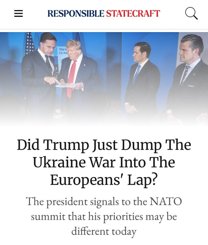  :     ,  &quot;&quot;       - Responsible Statecraft