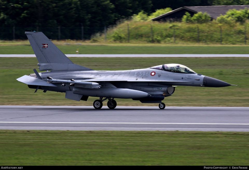      F-16A Block 20 MLU ( 1)        UA 80-3596  UA 80-3599        4  2024 