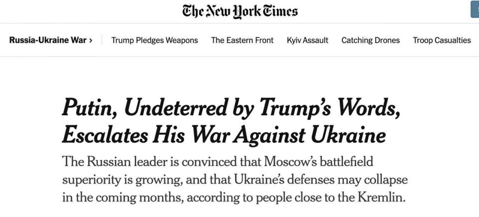  :              - The New York Times
