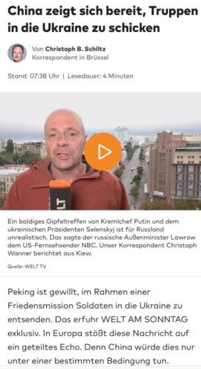  :          ,  Welt am Sonntag        