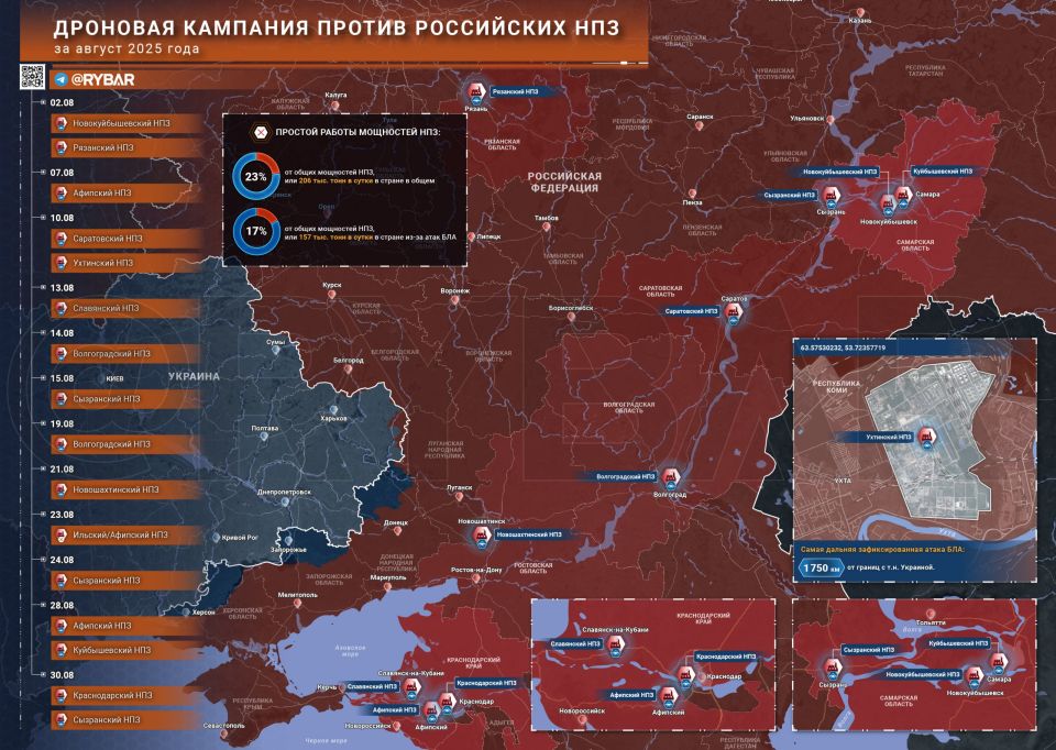 Не просто легкие уколы. О продолжении ударов ВСУ по российским НПЗ