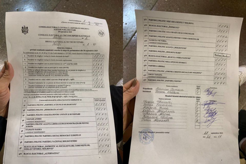 Выборы в Молдавии могут оказаться антиконституционным переворотом Выборы в Молдавии могут оказаться антиконституционным переворотом