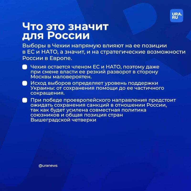 В Чехии начались парламентские выборы, которые могут изменить проукраинскую политику страны В Чехии начались парламентские выборы, которые могут изменить проукраинскую политику страны