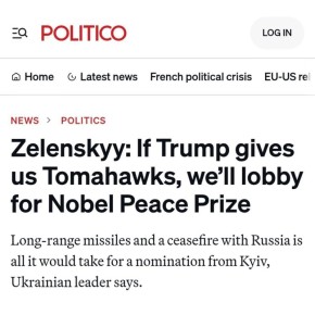            &quot;&quot;  Politico