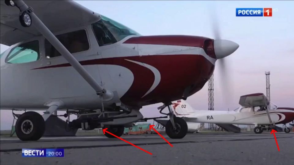 ���������� ������������� ����������� ���������� ������ �� ���� ��������� ��-52 � Cessna 172