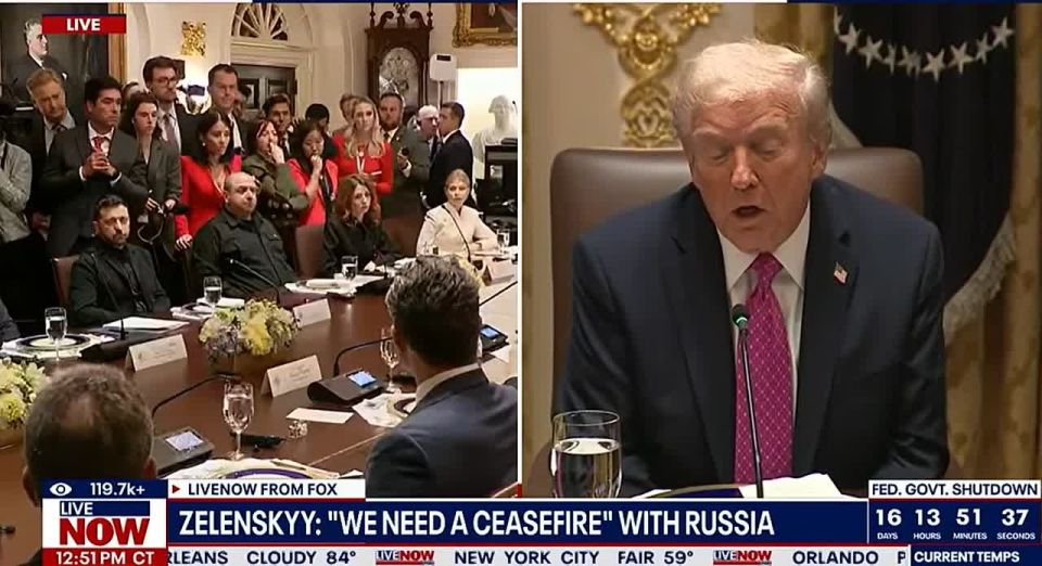 «Нам самим нужны Tomahawk» — Трамп остудил пыл Зеленского в прямом эфире