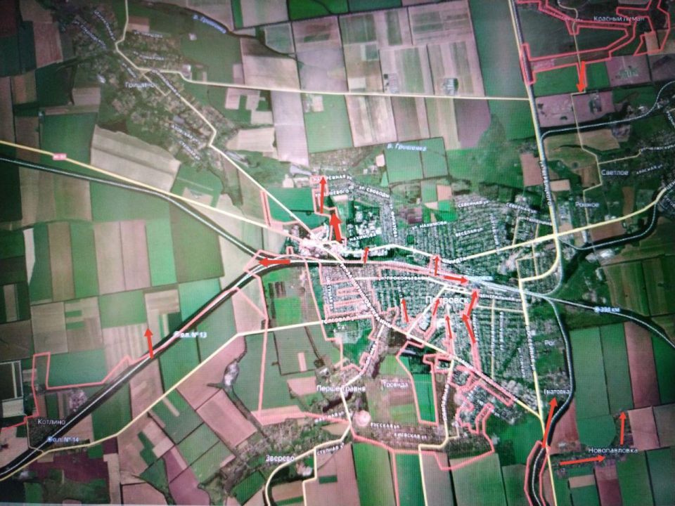 Юрий Котенок: Покровское (Красноармейское) направление (левый фланг) Юрий Котенок: Покровское (Красноармейское) направление (левый фланг)