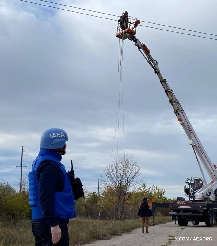 Глава МАГАТЭ Гросси заявил о начале ремонта поврежденных линий внешнего энергоснабжения Запорожской АЭС «после установления локального прекращения огня»