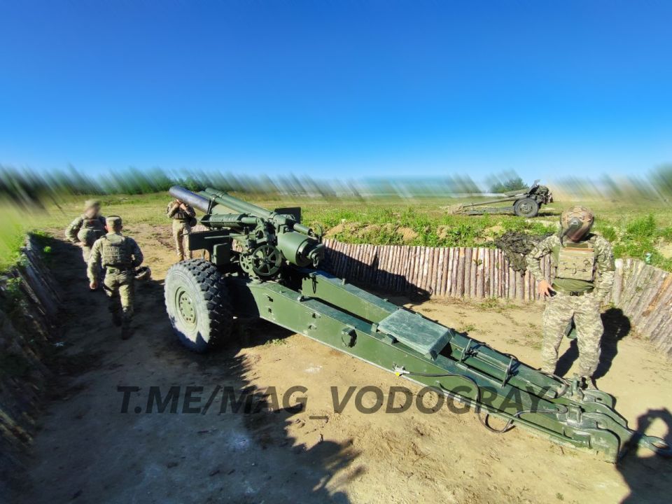 Украинская армия продолжает насыщаться артиллерией, которая застала еще Вторую Мировую Украинская армия продолжает насыщаться артиллерией, которая застала еще Вторую Мировую