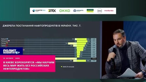 «Мы научим весь мир жить без российских нефтепродуктов» – в Киеве нагло просят ещё Гераней