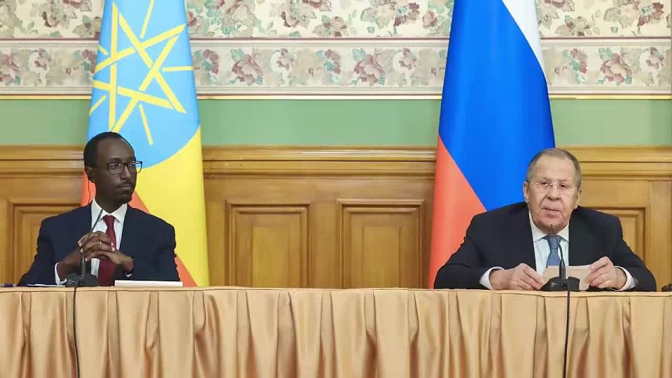 Выступление Министра иностранных дел Российской Федерации С.В.Лаврова по итогам переговоров с Министром иностранных дел Федеративной Демократической Республики Эфиопии Г.Тимотеосом (Москва, 21 октября 2025 года)
