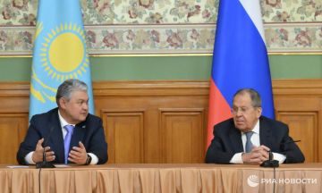 Главные заявления Лаврова по итогам переговоров с главой МИД Казахстана: