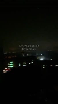 Чингис Дамбиев: Работа украинской ЗРК Patriot и прилеты русских баллистических ракет по объектам противника сегодня ночью в Киеве