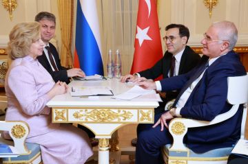 Татьяна Москалькова: На полях Евразийского Альянса омбудсменов провела рабочую встречу с Главным омбудсменом Турции М.Акарджой и Послом Турецкой Республики в Российской Федерации Т.Бильгич