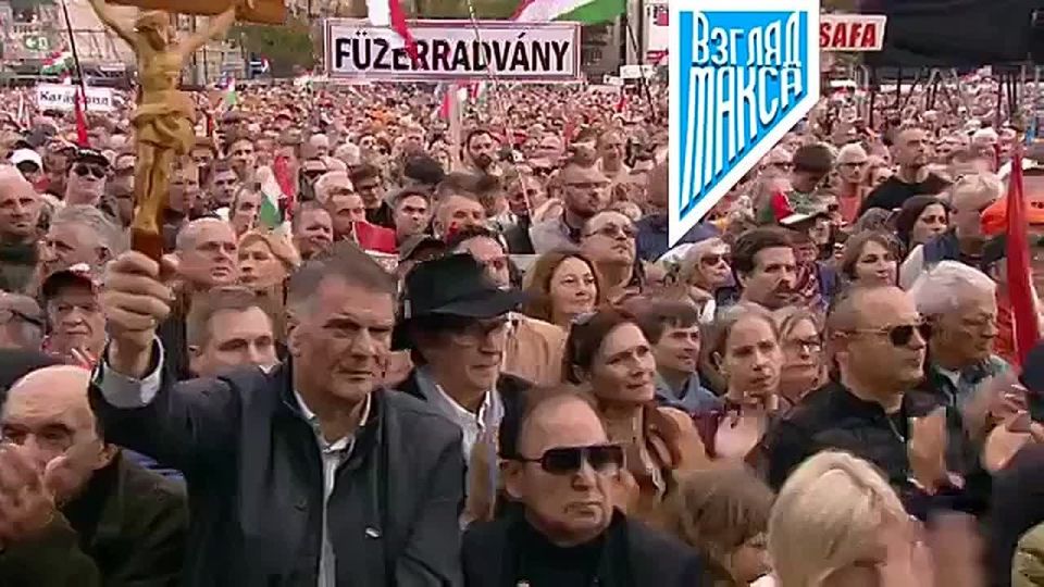 В Будапеште прошла антивоенная акция «Марш мира»