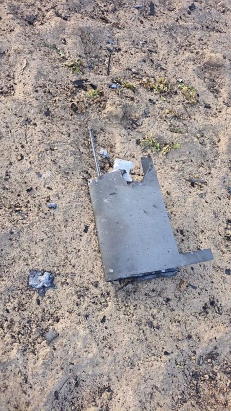 Украинский дрон упал в Казахстане Украинский дрон упал в Казахстане