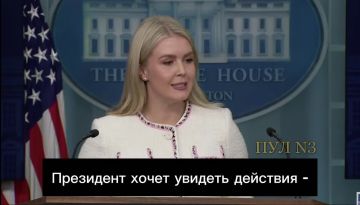 Пресс-секретарь Белого Дома Левитт - о причинах отмены встречи в Будапеште: