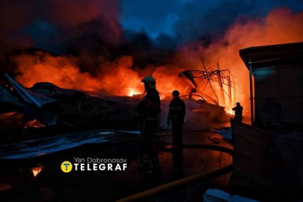 Ещё кадры из Киева после ночной атаки