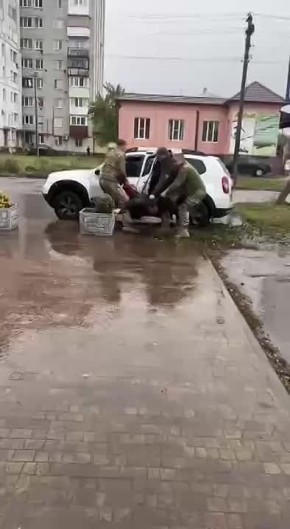 #бандеровская_оккупация: 99% случаев избиений людей душегубами ТЦК не фиксируются на видео