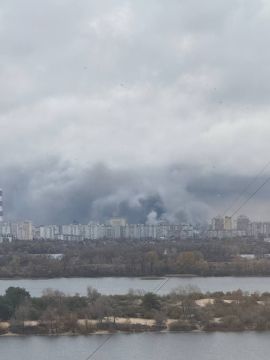 Утренняя погода в Киеве не помеха для ярмарки, которая проходит в Оболонском районе города