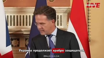 Генсек НАТО Рютте озвучил влажные мечты всех русофобов, включая его самого – якобы у России «заканчиваются деньги и войска»