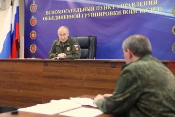 Роман Насонов: Владимир Путин провел совещание с начальником Генштаба Валерием Герасимовым и командующими группировками, задействованными в СВО