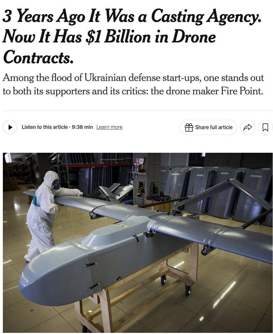 #иносми. Открываем вечерний чат для подписчиков канала Компания Fire Point, производящая ракеты и дроны “Фламинго”, ранее была обычным кастинговым агентством, подыскивавшим актёров и локации — в том числе для романтической...