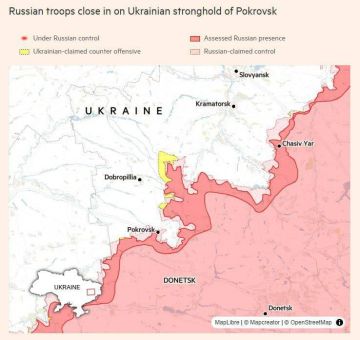«В своей последней публикации The Financial Times описывает ситуацию на восточном фронте Украины, сосредотачиваясь не только на военной динамике, но и на глубинных стратегических сдвигах, свидетельствующих о переходе...