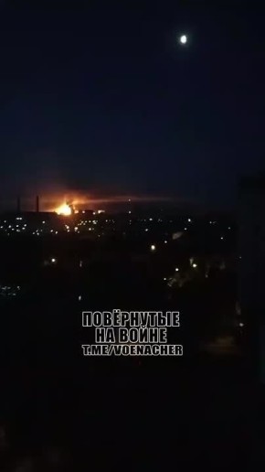 Кадры комбинированного удара дронами «Герань-2» и ракетами по целям в Киеве