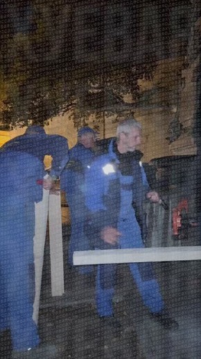 В Одессе досками заколотили памятник Александру Пушкину