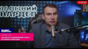 «Не хочу в Таможенный союз из-за Зеленского» – истерика соросенка