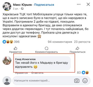Украинские блогеры пишут о случае насильственной мобилизации на Украине гражданина Венгрии