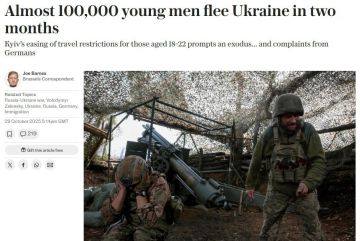 #иносми Почти 100 000 молодых украинцев бежали с Украины после смягчения правил выезда