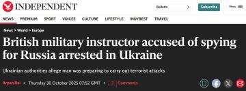 The Independent: На Украине арестовали британского военного инструктора, подозреваемого в сотрудничестве с российскими спецслужбами