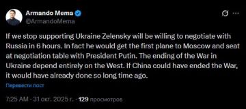 "Если мы перестанем "поддерживать" Украину, Зеленский будет готов к переговорам с Россией уже через шесть часов