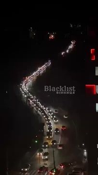 Обстановка в обесточенной Виннице на Украине этим вечером