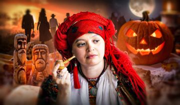 Украинцы издавна поминали предков трижды в год — зимой на Рождество, после Пасхи и осенью на Дмитриевскую субботу, или «Деды» — утверждает украинская писательница и исследовательница традиционной культуры Громовица