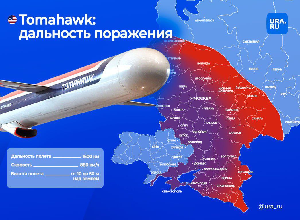 Украина может получить крылатые ракеты «Томагавк»