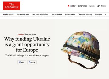 По мнению журнала The Economist, война на Украине —«выгодная сделка для Евросоюза