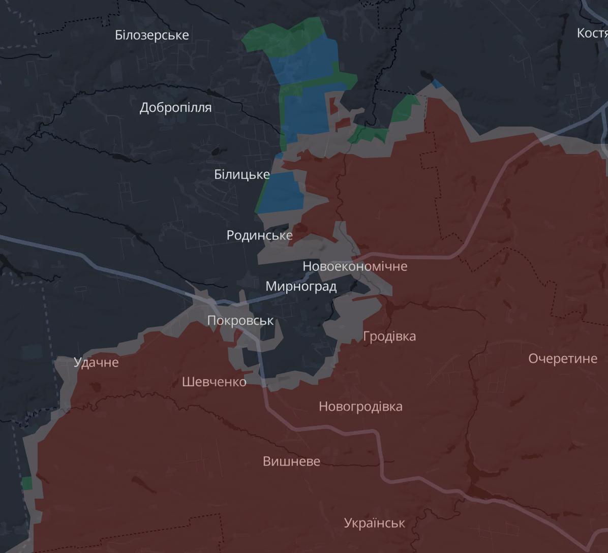 Высокопоставленный офицер ВСУ раскритиковал карту Покровского направления от Deep State