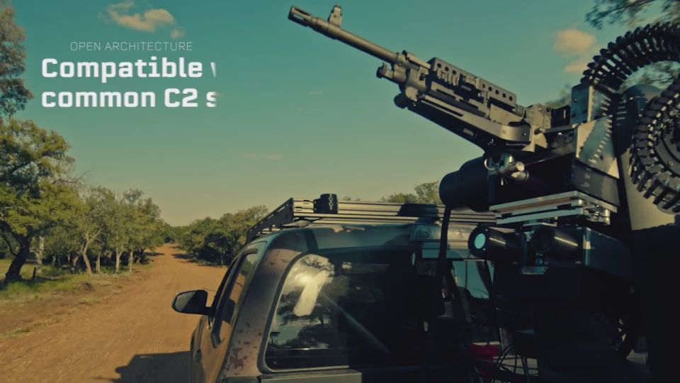 Два майора: В сети появились фотографии тяжёлой техники, на которой установлены макеты турелей против дронов «Bullfrog»