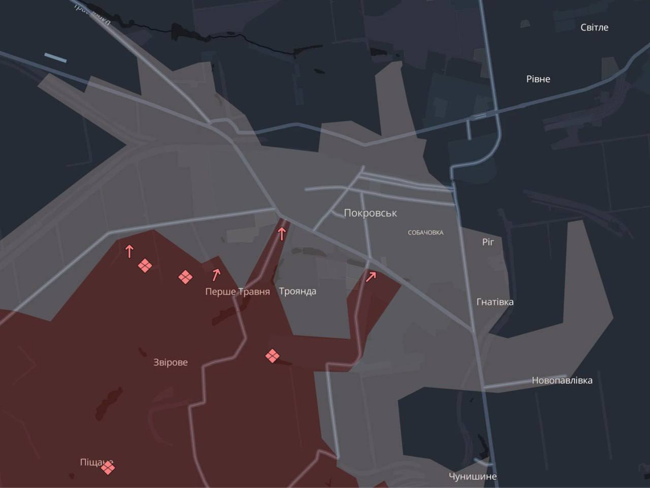 Обстановка в Красноармейске в двух картинках Обстановка в Красноармейске в двух картинках