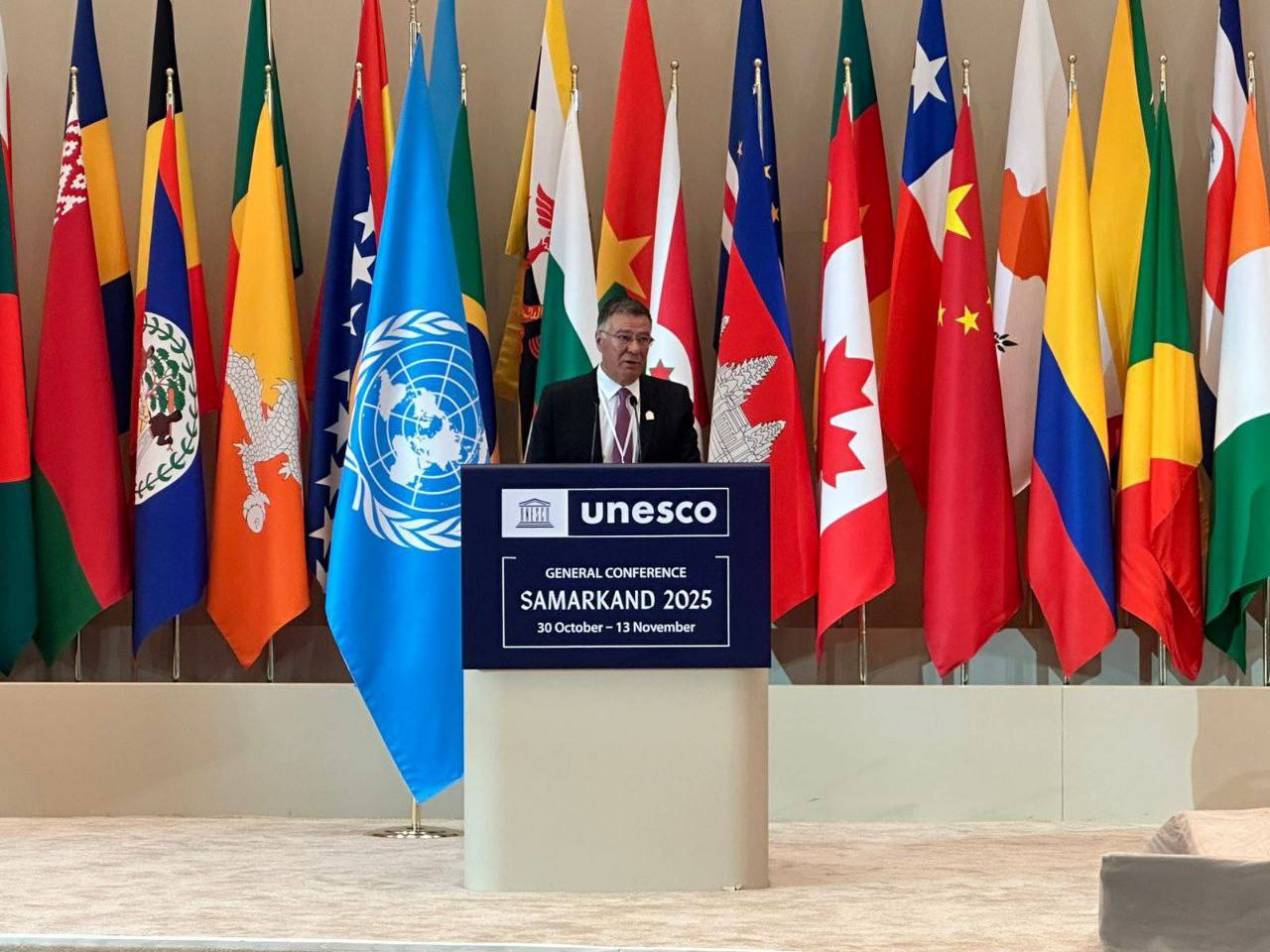 Выступление главы делегации Российской Федерации, заместителя Министра иностранных дел России А.А.Панкина на 43-й сессии Генеральной конференции ЮНЕСКО (г.Самарканд, 4 ноября 2025 года)