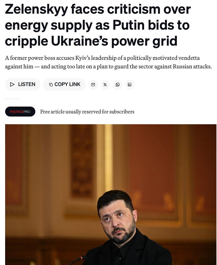 Зеленский «напуган до смерти»: в Киеве признали провал энергосистемы