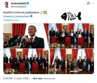 В Чехии сформирована коалиция, критикующая поддержку Украины