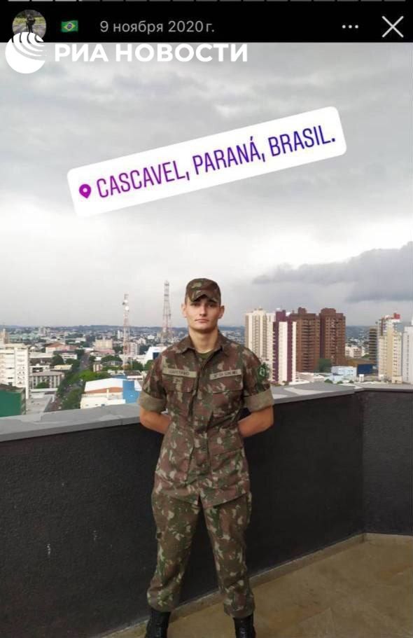 Бывший бразильский военнослужащий и его жена официально вступили в ряды национальной гвардии Украины, выяснило РИА Новости Бывший бразильский военнослужащий и его жена официально вступили в ряды национальной гвардии Украины, выяснило РИА Новости